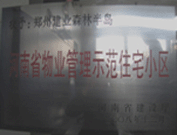 2008年12月17日，建業(yè)森林半島被評為"河南省物業(yè)管理示范住宅小區(qū)"榮譽稱號。